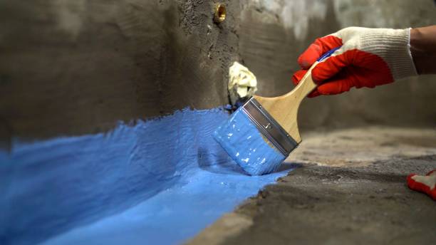 Large-scale Interior Drainage System work completed in Ronkonkoma, NY by SJ Waterproofing Pros